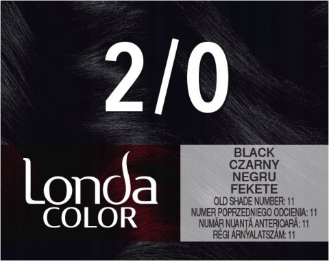 LONDA Color 11 CZARNY 2/0