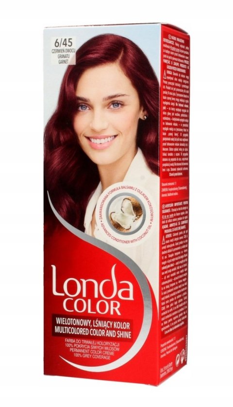 LONDA Color 45 czerwień owocu granatu 6/45