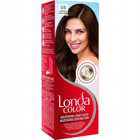 LONDA Color ŚREDNI BRĄZ 5/0 NEW