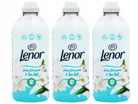 Lenor Lime BlossomSea Salt Płyn zmiękczający do płukania tkanin 1200 ml