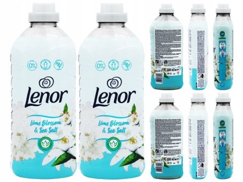 Lenor Lime BlossomSea Salt Płyn zmiękczający do płukania tkanin 1200 ml