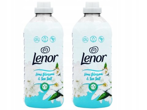 Lenor Lime BlossomSea Salt Płyn zmiękczający do płukania tkanin 1200 ml