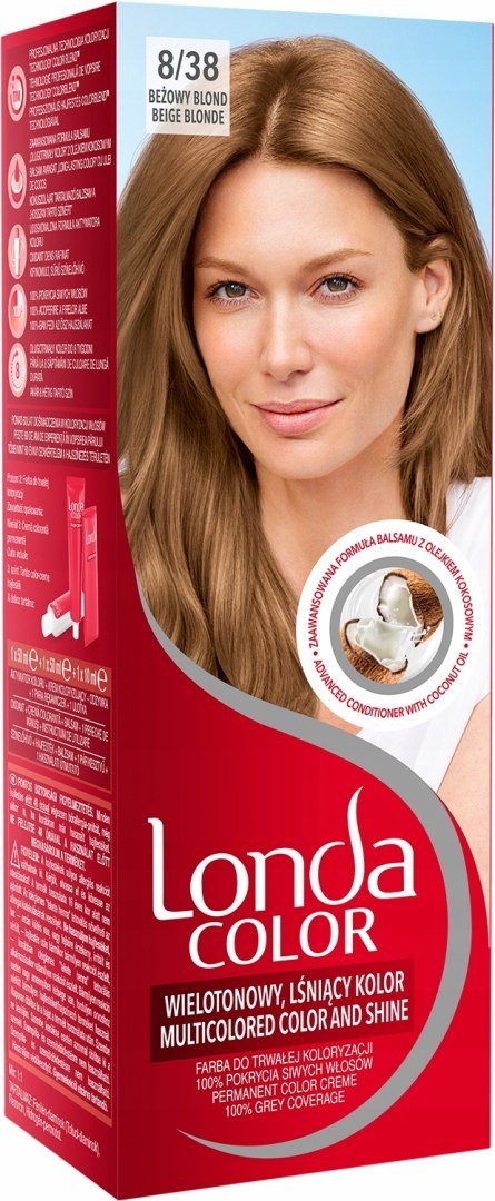 Londa Color Nr 8/38 Beżowy Blond stary nr 38