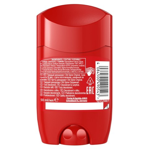 OLD SPICE Original, dezodorant w sztyfcie, 50 ml