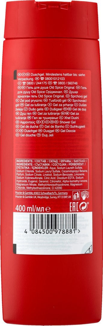 Old Spice Original męski żel pod prysznic 400ml