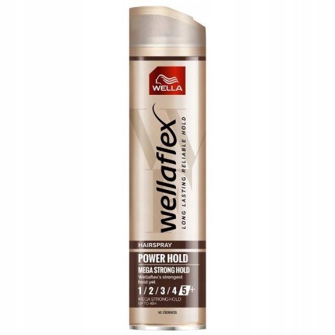 WELLAFLEX LAKIER DO WŁOSÓW 250ml POWER HOLD 5