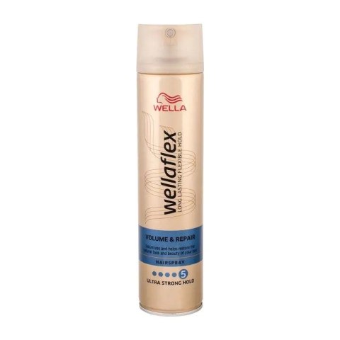 WELLAFLEX LAKIER DO WŁOSÓW VOLUME&REPAIR 250ml