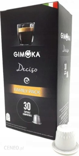 Kapsulki Nespresso Gimoka Deciso Maxi Pack 30szt