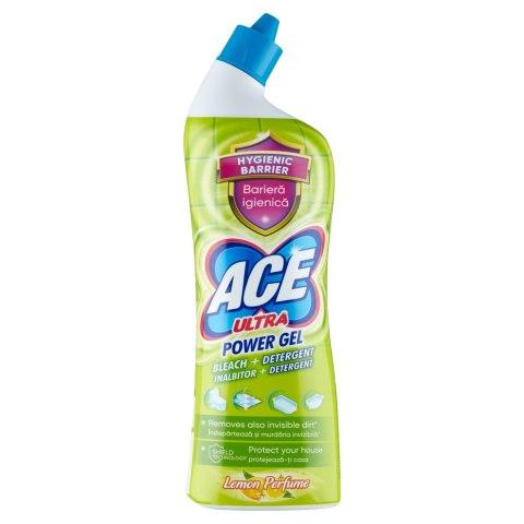 Ace ULTRA WC POWER ZEL Lemon 750ml