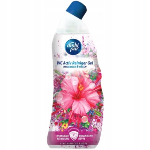 Ambi Pur Pink Rose & Hibiskus żel do WC 750ml