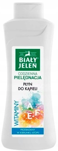 BIAŁY JELEŃ płyn do kąpieli z witaminami 750 ml