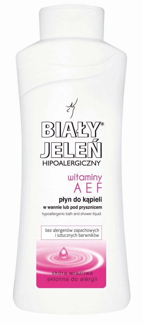 BIAŁY JELEŃ płyn do kąpieli z witaminami 750 ml