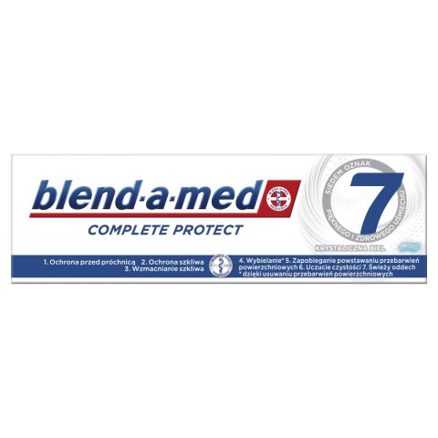 BLEND-A-MED Pasta do zębów 3D Comp Crystal White 75 ml