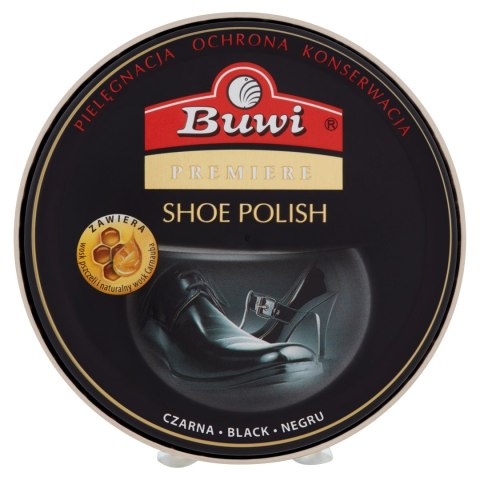 BUWI Pasta do butów czarna w puszce 40 ml