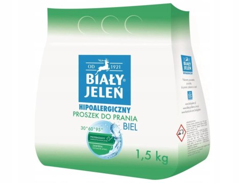 Biały Jeleń Proszek do prania białego 1,5 kg