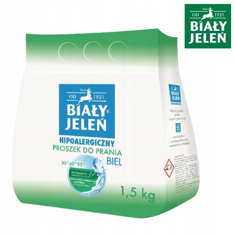 Biały Jeleń Proszek do prania białego 1,5 kg