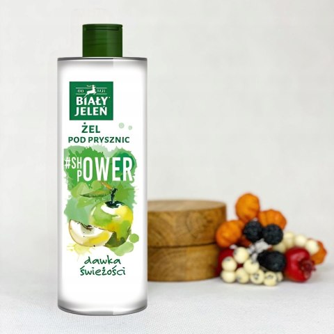 Biały Jeleń Żel Shower Power Jabłko 400 ml