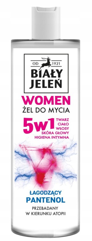 Biały Jeleń Żel do mycia ciała 5w1 Women 400 ml