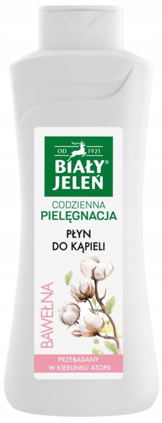 Biały Jeleń płyn do kąpieli Bawełna 750 ml