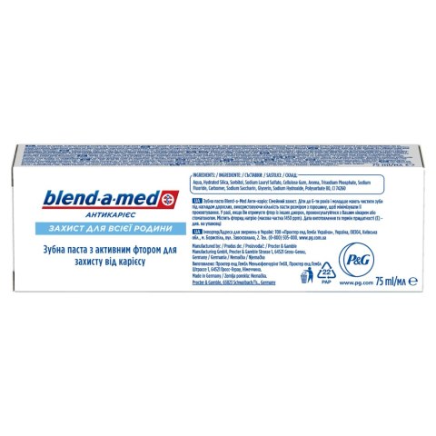 Blend-a-med Anti-Cavity Family Protection Pasta do zębów 75 ml