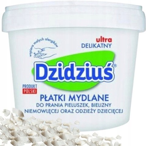 DZIDZIUŚ płatki mydlane do prania 400 g