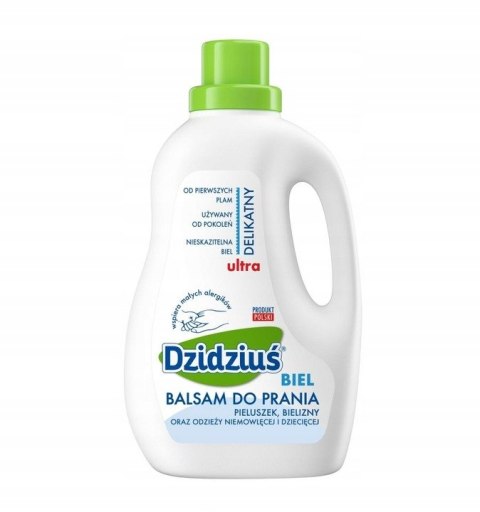 Dzidziuś Balsam Płyn do prania Biel 1,5kg