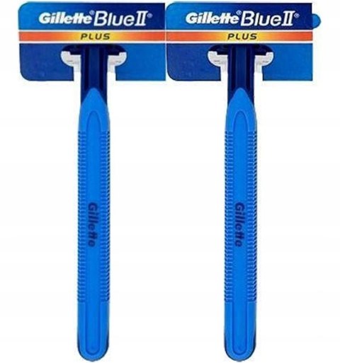 Gillette Blue II PLUS maszynki do gol. 2 x 24 (48)