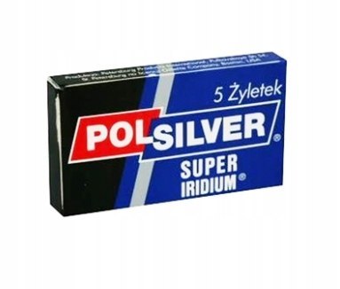 Gillette Polsilver Żyletki, 5 sztuk