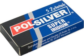 Gillette Polsilver Żyletki, 5 sztuk