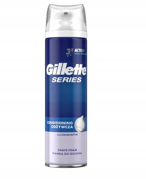 Gillette pianka do golenia Odżywcza, 250ml