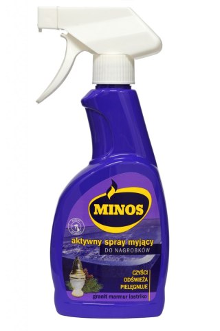 MINOS aktywny spray myjący do czyszczenia nagrobków i kamienia 400 ml