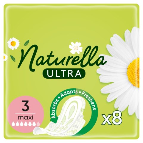 Naturella Ultra Maxi podpaski ze skrzydełkami 8 szt.