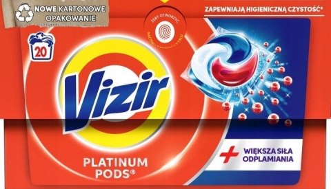 Vizir kapsułki do prania platinum pods 20szt