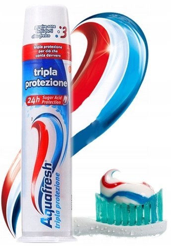 AQUAFRESH pasta do zębów FRESH MINTY tuba 100ml