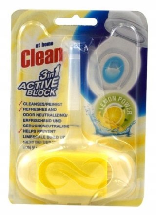 At Home Clean Zawieszka do WC Lemon 40 g