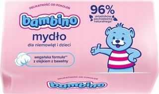 BAMBINO MYDŁO Z LANOLINĄ DLA NIEMOWLĄT