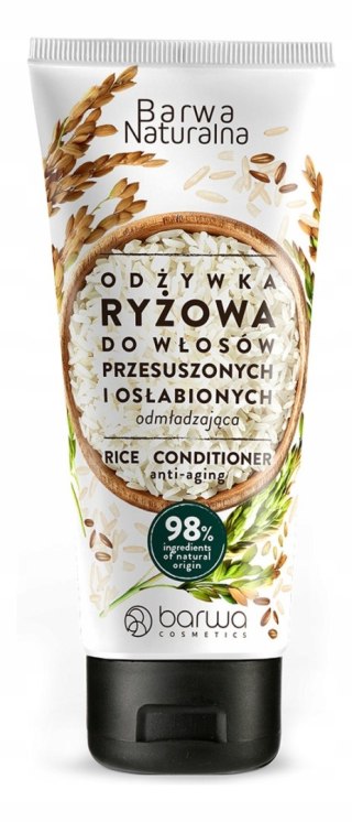 Barwa Naturalna Ryżowa odżywka do włosów 200ml