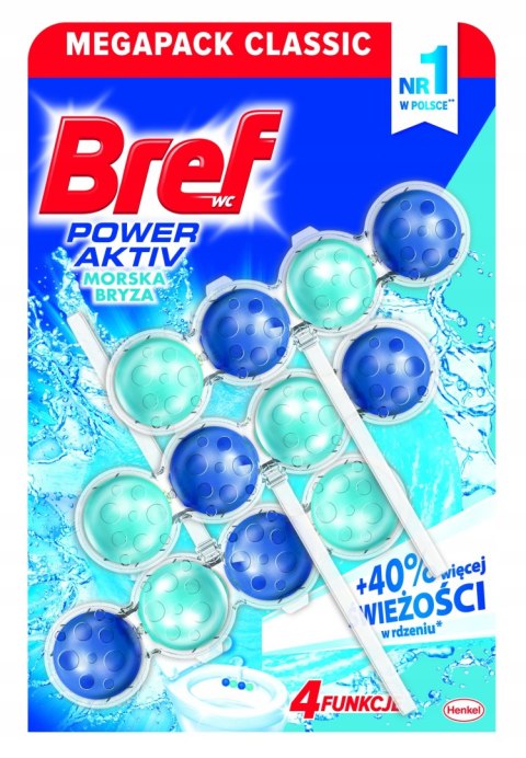 Bref zawieszka kulka do WC Morska bryza 3 x 50 g