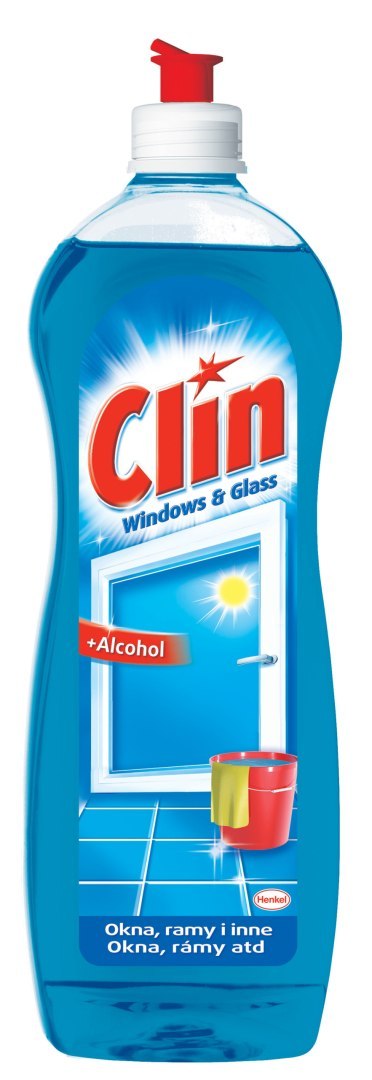 CLIN WINDOWS & GLASS PŁYN DO MYCIA OKIEN 750ML