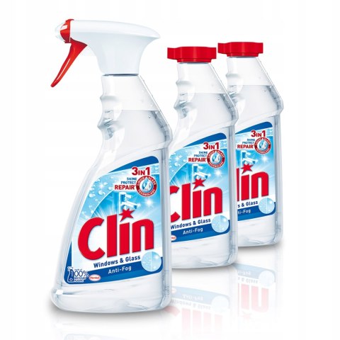 Clin Płyn do mycia szyb Antypara 500ml