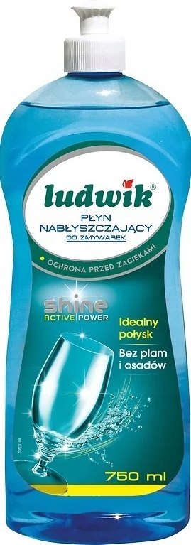 LUDWIK Płyn nabłyszczający do zmywarki 750 ml