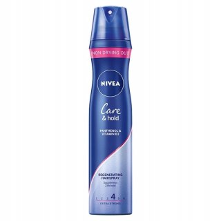 NIVEA CARE&HOLD 4 LAKIER DO WŁOSÓW 250ML