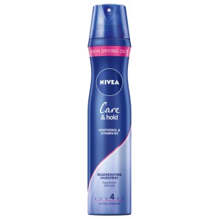 NIVEA CARE&HOLD 4 LAKIER DO WŁOSÓW 250ML