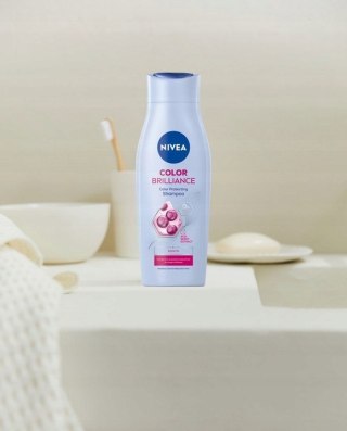 NIVEA Color Protect Szampon do włosów farbowanych malowanych łagodny 400ml