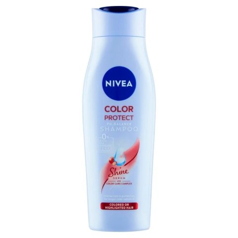 NIVEA Color Protect Szampon do włosów farbowanych malowanych łagodny 400ml