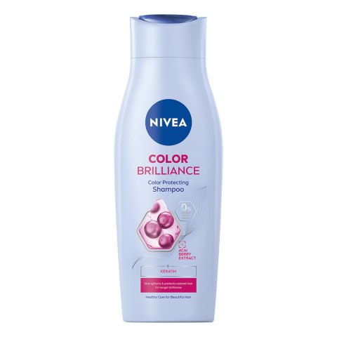 NIVEA Color Protect Szampon do włosów farbowanych malowanych łagodny 400ml