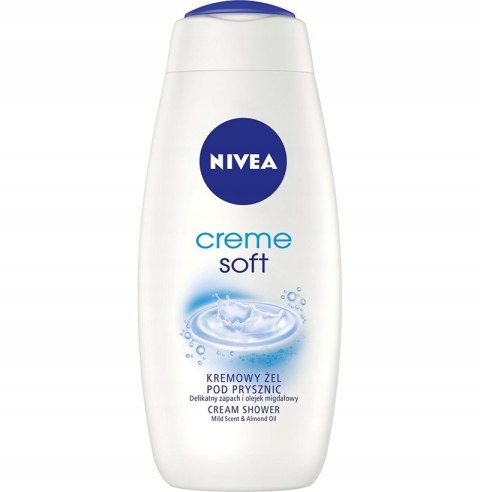 NIVEA Kremowy żel pod prysznic Creme Soft 500ml