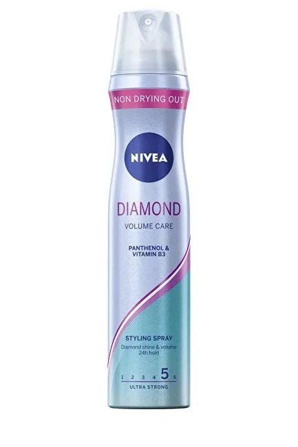 NIVEA Lakier do włosów extra mocny DIAMOND VOLUME CARE, 250 ml