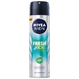 NIVEA MEN DEO SPRAY 150ML FRESH KICK