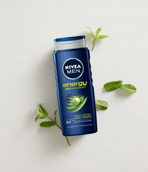 NIVEA MEN Żel płyn pod prysznic męski Energy 500ml